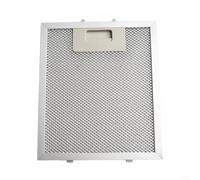 Silver Range Hood Filter W10915369, Aluminum Oil Screen Baffle for KVIB/KVUB/KVWB Series, Grease Trap Replacement Part 19x22.2x9cm
