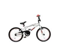 (Silver / Red) XN BMX Freestyle 20" Wheel Kids Bike 2 Colours