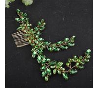 Silver Rhinestone Bridal Headband Hair Comb Handamde Wedding Hair Accessories Party Headpiece Tiaras EN8