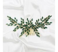 Silver Rhinestones Headbands Women Hair Jewelry Headdress Tiaras Wedding Hair Comb Bridal Accessories Gold EN8