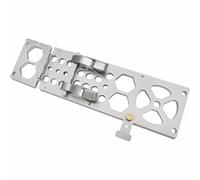 Silver Right Angle Circular Saw Guide Rail, 340mm Track Saw Square Rail Angle Stop Compatible with Festool and Compatible with Makita