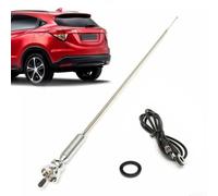 Silver Roof Antenna 134cm for AM FM Radio Waves | Strong AM FM signal, 134cm length, fit, silver finish, metal construction