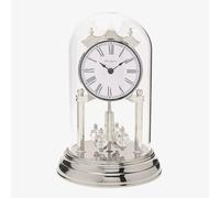 Silver Rotating Pendulum Anniversary Clock W2955