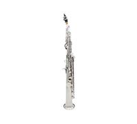 Silver Saxophone Saxophone Bb Flat Professional Woodwind Instrument Brass Straight Sax With Case Instrument Accessories