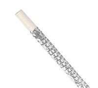 Silver Sequin Dance Stick (Pack of 1) - Dazzling Design, Perfect Props for Stage Performances, Costume Parties, & Photo Booth Fun Halloween Halloween