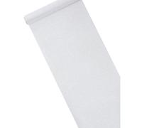 Silver sequin table runner 28cm x 5m