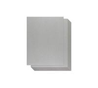 Silver Shimmer Paper - 100-Pack Metallic Cardstock Paper, 92 lb Cover, Double Sided, Printer Friendly - Perfect for Weddings, Birthdays, Craft Use, Letter Size Sheets, 8.5 x 11 Inches