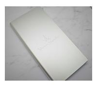 (Silver) Slim Travel Smart Powerbank 10000mAh Dual Charging