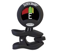 Silver Snark 2 Clip-On Chromatic Guitar Tuner - Black with Ultra-Fast Response and High-Resolution Display | For Guitar, Bass, Ukulele, Banjo