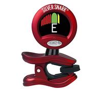Snark Silver Snark 2 Clip-On Chromatic Guitar Tuner - Red | Hyper-Snark Tuning Software, Ultra-Fast Response, Long Battery Life | For Guitar, Bass, Ukulele, Banjo