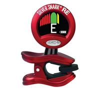 Silver Snark 2 Clip-On Chromatic Guitar Tuner - Red with Ultra-Fast Response and Long Battery Life | For Guitar, Bass, Ukulele, Banjo