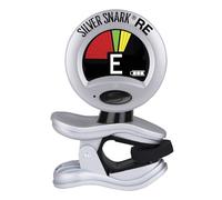 Snark Silver Snark 2 Clip-On Chromatic Guitar Tuner - Silver | Hyper-Snark Tuning Software, Ultra-Fast Response, Long Battery Life | For Guitar, Bass, Ukulele, Banjo