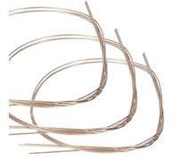 Silver Solder 50cm Easy Silver Solder Wire 3Pcs Universal Welding Rods Welding Brazing Rods 1.2mm Metal Solderingrod Wire Jewelry Components Repair and DIY