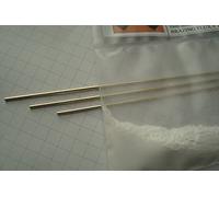 Silver Solder Brazing Kit, 3 pcs 45% Ag; 1.5 x 250mm Rods + 5gmapprox Flux Powder #1
