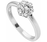 Silver sortija Diamond Fire