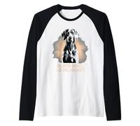 Silver Soul Loyal Heart | Elegant Weimaraner Dog Raglan Baseball Tee
