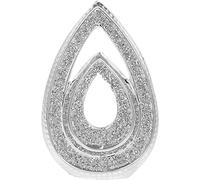 Silver Sparkle Sculpture Ornament By Lesser & Pavey