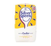 Silver Spoon British Caster Sugar 2kg x 6 Pack - Fine Granulated Sugar for Baking, Desserts & Catering