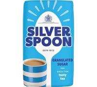 Silver Spoon Granulated Sugar 1kg (Pack of 15) - White Sugar for Baking, Tea & Coffee | Fine Granules | Everyday Kitchen Essential