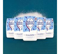 Silver Spoon Granulated Sugar 1kg (Pack of 5) - White Sugar for Baking, Tea & Coffee | Fine Granules | Everyday Kitchen Essential
