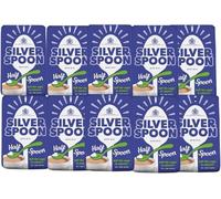 Silver Spoon Half Spoon Granulated Sugar 1kg (Pack of 10)- Reduced Calorie Sugar Blend | Same Sweet Taste with Less Sugar | Ideal for Tea, Coffee & Everyday Use