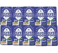 Silver Spoon Half Spoon Granulated Sugar - 1kg (Pack of 10) | Sweetness with Fewer Calories | Half the Sugar per Teaspoon | Ideal for Tea, Coffee & Baking