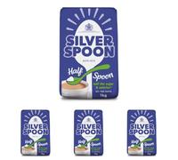 Silver Spoon Half Spoon Granulated Sugar, 1kg (Pack of 4)