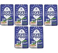 Silver Spoon Half Spoon Granulated Sugar 1kg (Pack of 6) - Reduced Calorie Sugar Blend | Same Sweet Taste with Less Sugar | Ideal for Tea, Coffee & Everyday Use