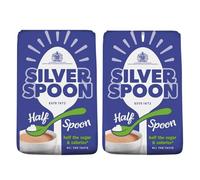 Silver Spoon Half Spoon Granulated Sugar - 500g (Pack of 2) | Same Sweetness with Half the Calories | Perfect for Tea, Coffee, and Baking