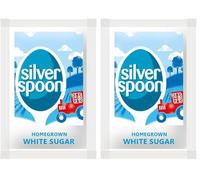 Silver Spoon White Sugar Sachets 1000’s (1000s x 1) (Pack of 2)