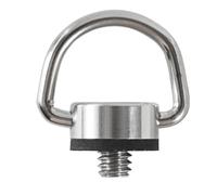 Silver Stainless Steel 1 / 4Inch Screw with D Rings for Lens Collar and Tripods Accessories Stainless Steel Camera Screw