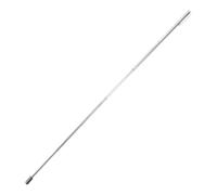 Silver Stainless Steel Expanding Baton for Conductors and Choir | Lightweight Retractable Performance Accessory, Concert Use, Orchestra Conducting Tool, Crystal Pyramid Sound Healing