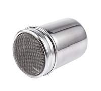 Silver Stainless Steel mesh Tube Type dusters dusting Salt Shaker
