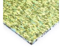 Silver Star Carpet Underlay, Polyurethane Foam, 8mm 10mm 12mm Thick, High Density, 137cm Width, Noise Reduction (10mm Thick - 10m2)