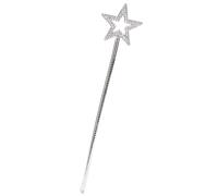 Silver Star Magic Wand for Adults and Children