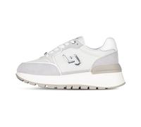 Silver Strass Logo Trainers - female - Liu Jo - Sneakers - White - 8 UK - Shoes 8 UK