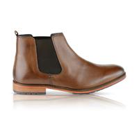 Silver Street London ARGYLL Mens Chelsea Boots Brown - UK 9