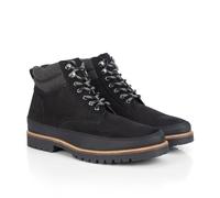 Silver Street London Men's Braben Leather Casual Lace-up Boot, Black, 9