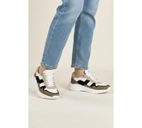 Silver Street London Men's Finchley Premium Suede Leather Trainers in White | Size: 8 Silver Street London White 8