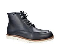 Silver Street London Men's Fisher Leather Casual Smart Lace Up Boots, Black, 9