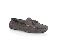 Silver Street London Men's Jackson Moccasin, Grey, 8 UK