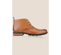 Silver Street London Men's Ludgate Leather Boots in Tan | Size: 12 Silver Street London Tan 12