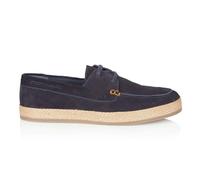 Silver Street London Men's Northolt Suede Leather Lace up Boat Shoe Casual Summer Shoe