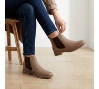 Silver Street London Women's Jenny II Leather Chelsea Boots in Light Sand | Size: 4 Silver Street London Light Sand 4
