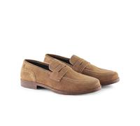 Silver Street London Woodley Premium Suede Loafers for Men Extra Padded Breathable Mens Casual Shoes Comfortable Moccasins Slip On Flats, Tan, UK 8