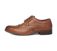 Silver Street Milton Mens Tan Leather Brogue Shoe - Size 11 UK - Brown