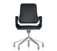 Silver SV10P Office Swivel Chair Medium Height Interchair
