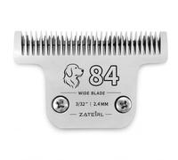 Silver T84 Dog Grooming Blade Compatible with Andis/Oster A5 and Wahl KM10