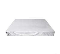 Silver Thermal Insulation Spa Cover Replacement With Install Door And Stainless Steel D-lockers For Square Protection Against Sun Rain And Debris 200x200x85cm Size Option One(220 * 220 * 85cm)