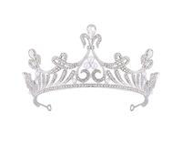 Silver Tiara Crowns Crystal Headband Princess Rhinestone Crown With Combs Bride Headbands Bridal Wedding Prom Birthday Party For Women Girls